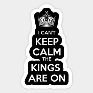 Can't Keep Calm LA Kings Sticker